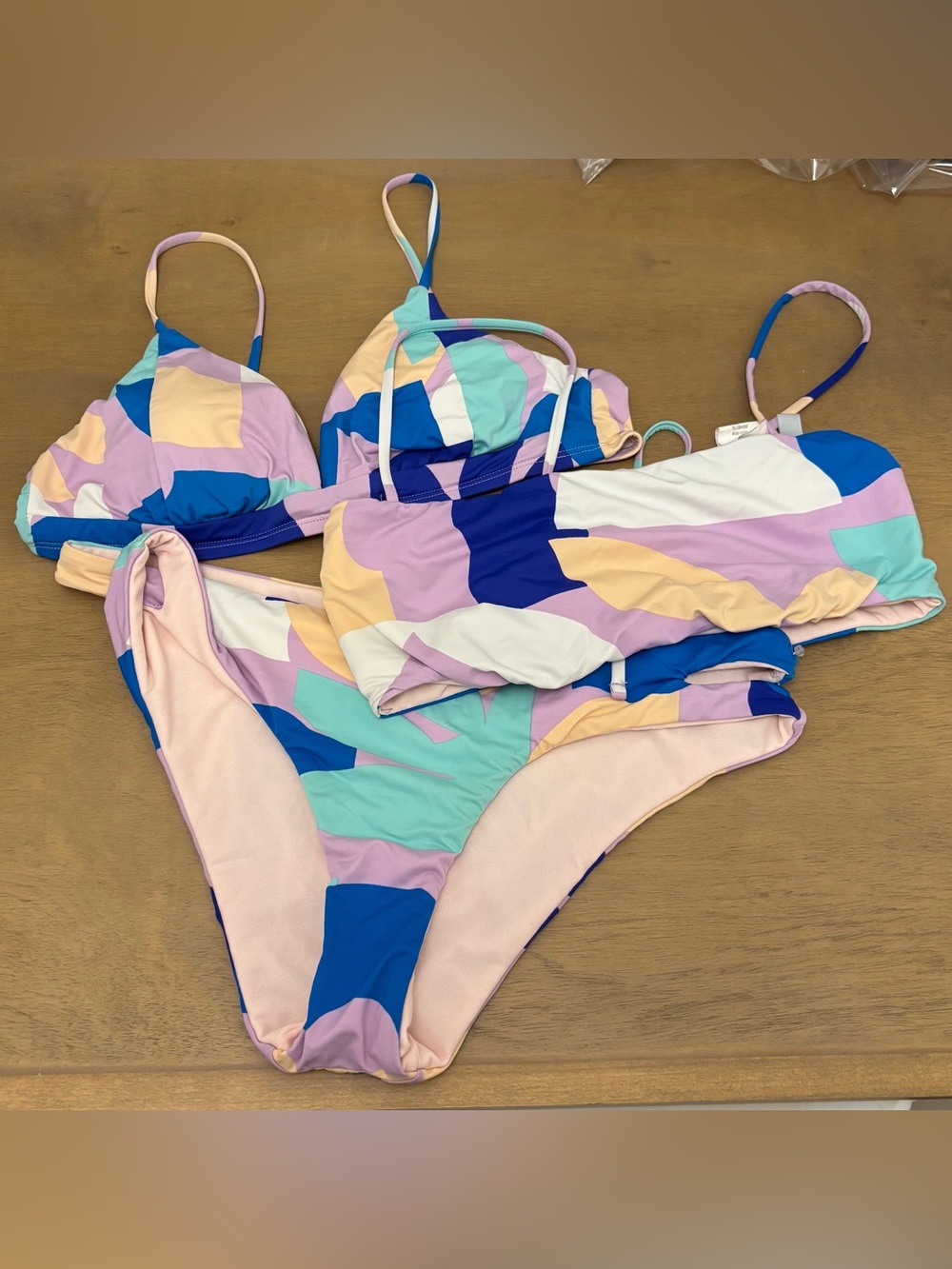 The Bikini Lab abstract bikini set
